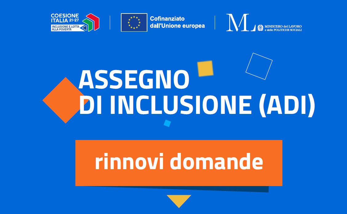 Informazioni sull'Assegno di inclusione a cura del Ministero del Lavoro e delle Politiche Sociali 