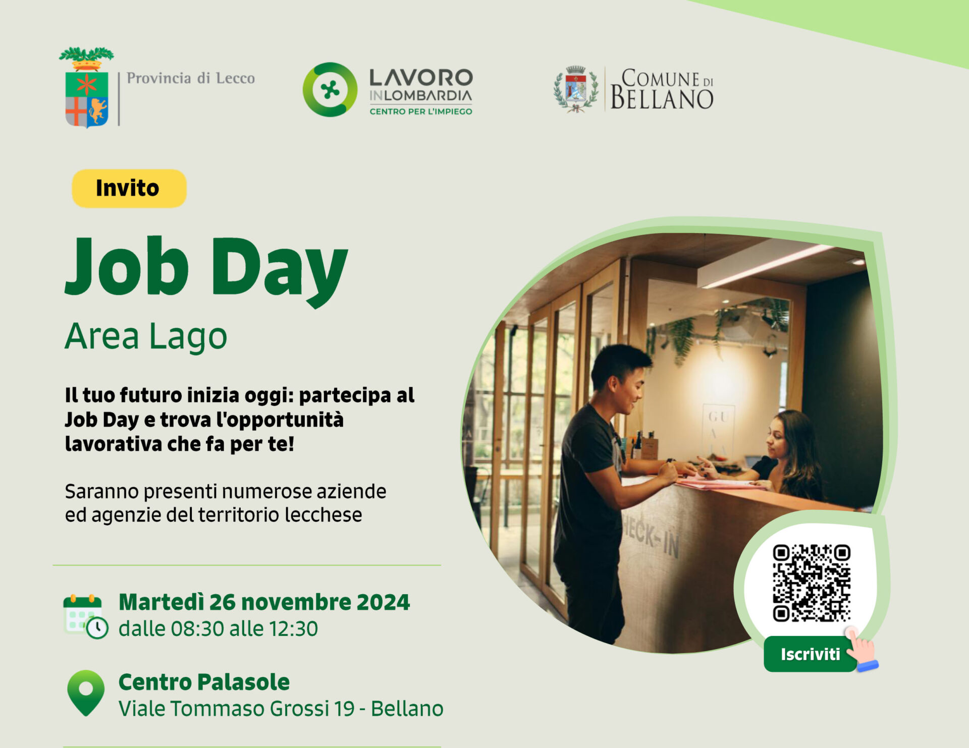 Immagine che raffigura Job Day area Lago