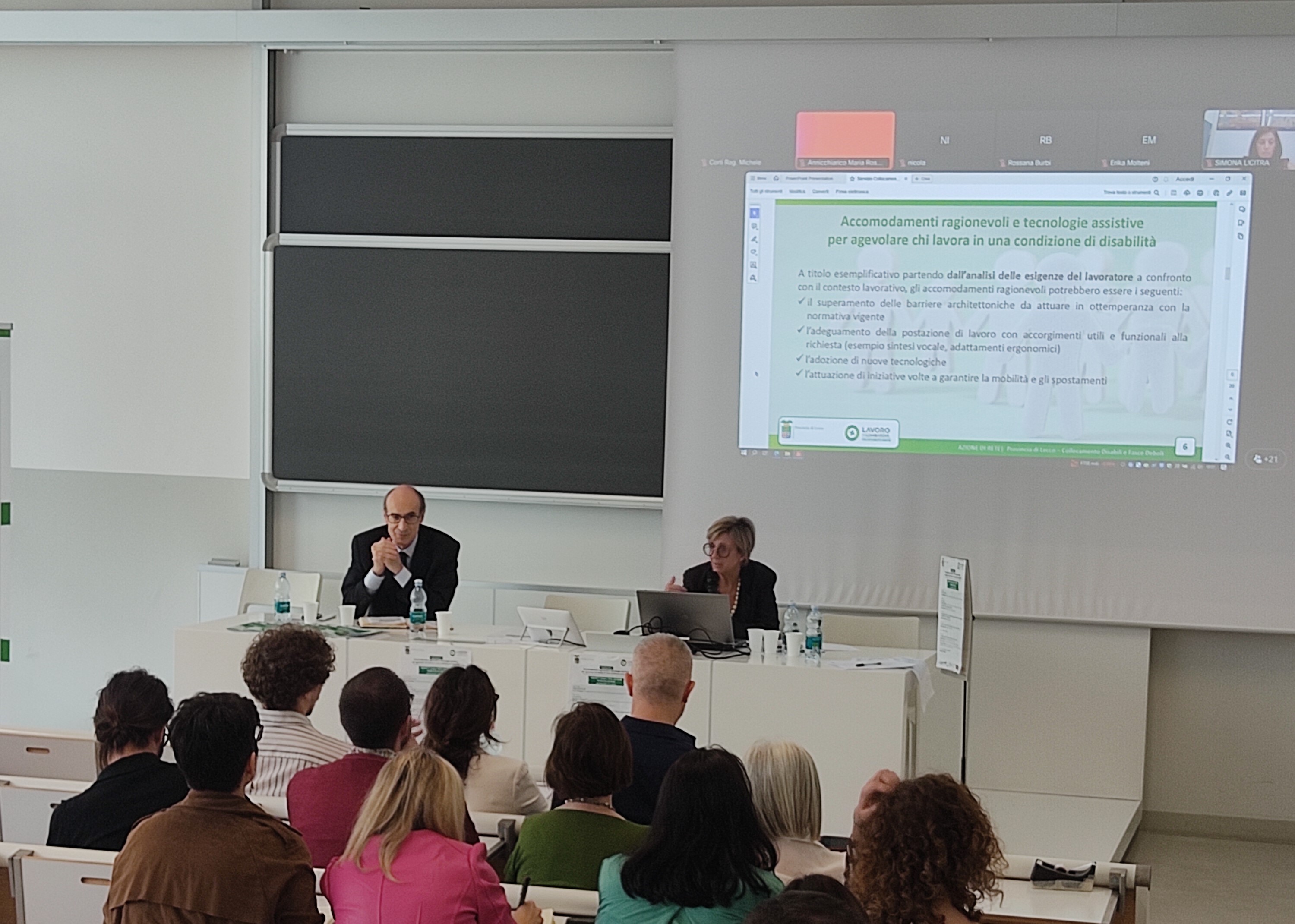 Immagine che raffigura Seminario Accomodamenti ragionevoli e tecnologie assistive 