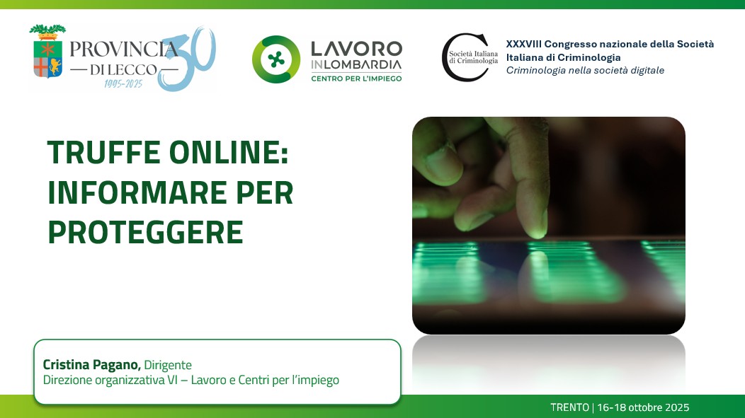 Immagine che raffigura Truffe online: informare per proteggere