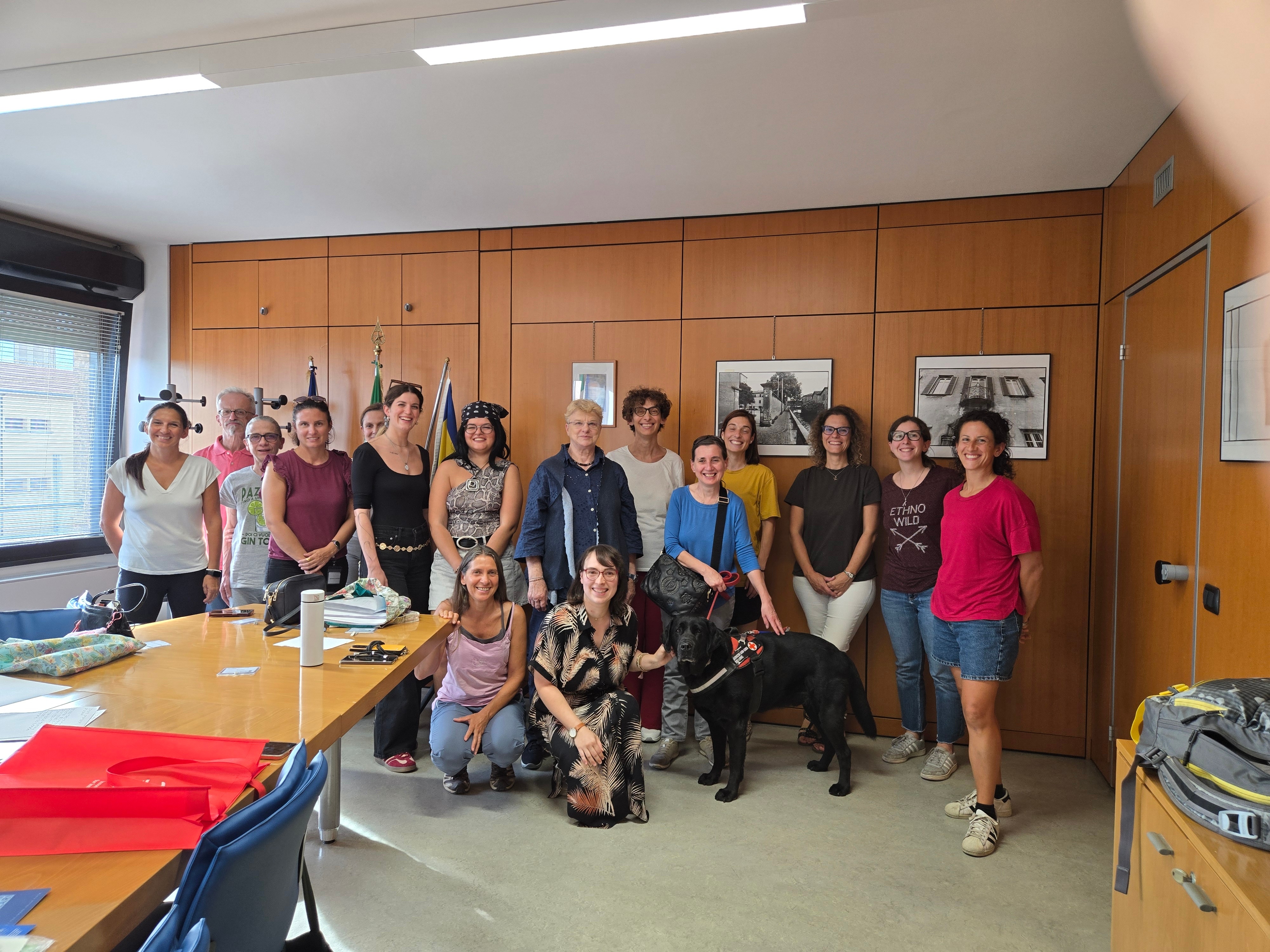 Immagine che raffigura Concluso il corso di formazione sul codice Braille
