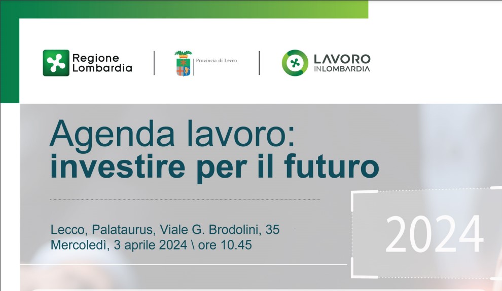 Immagine Agenda lavoro: investire per il futuro