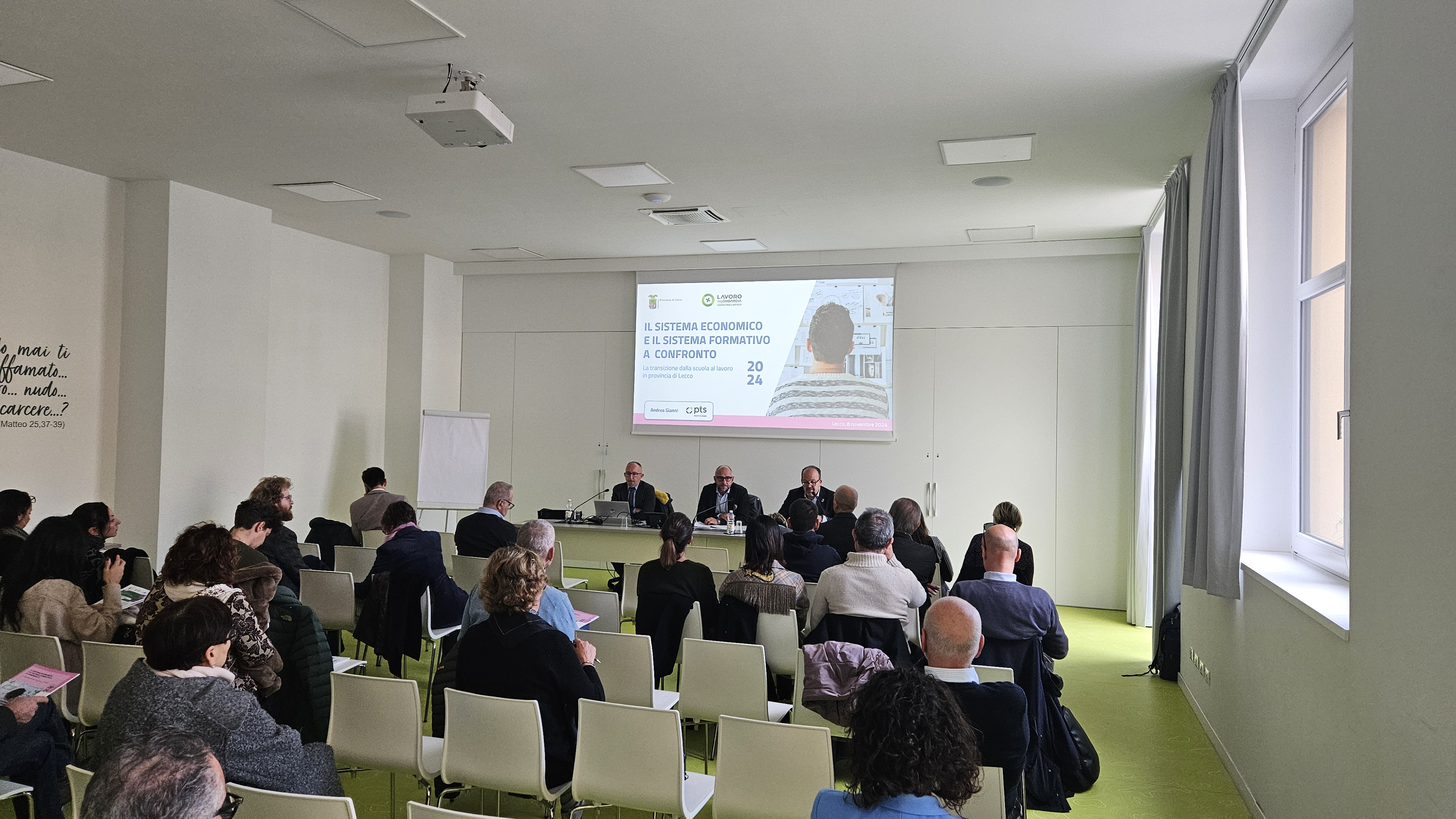 Presentato il terzo rapporto realizzato dalla Provincia di Lecco e dalla società Pts.

